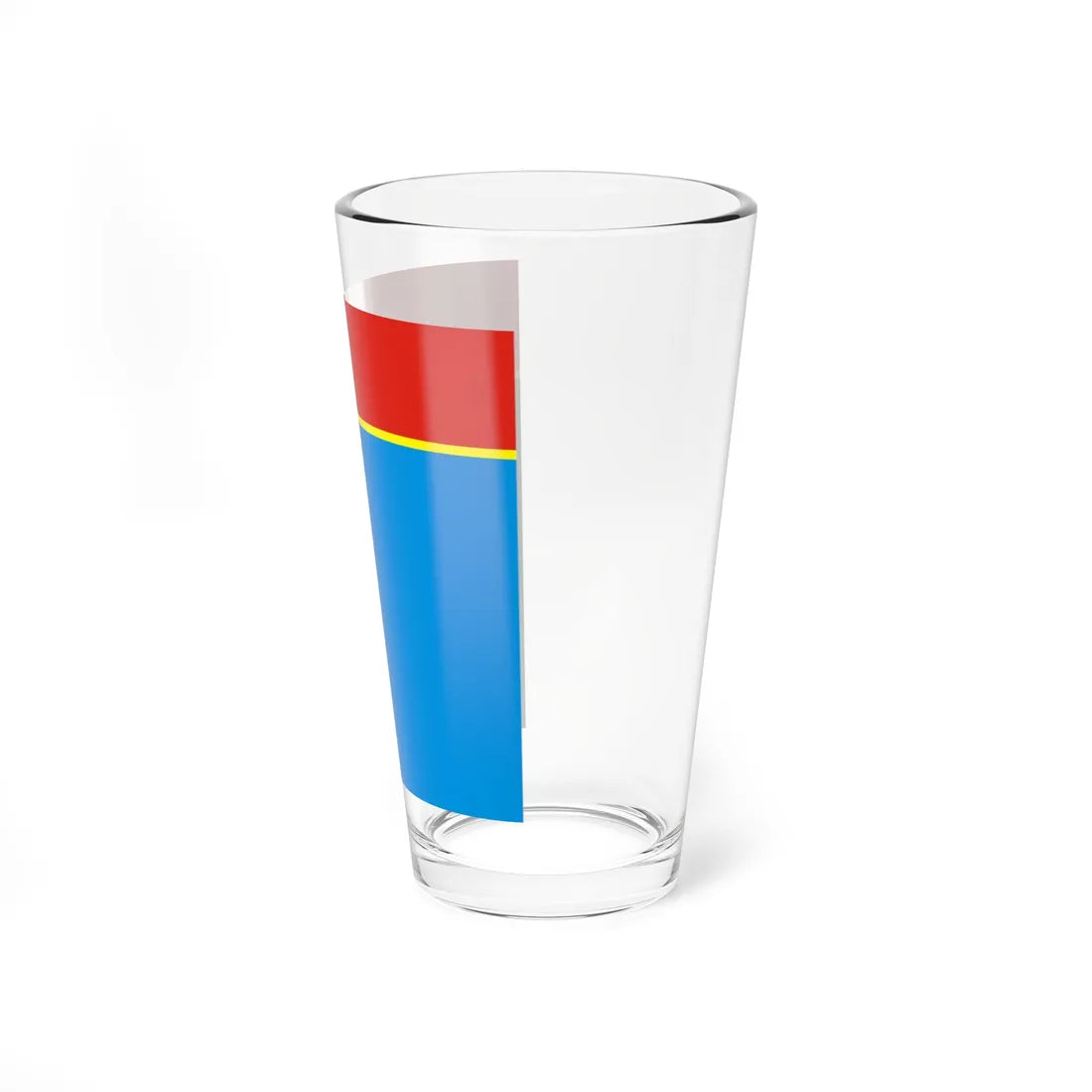 Flag of Tokmak (Ukraine) Pint Glass 16oz - Go Mug Yourself