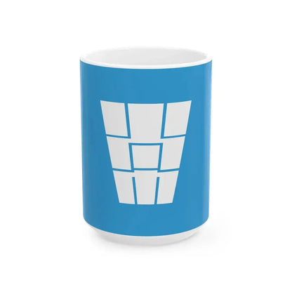 Flag of Tokoname Aichi (Japan) White Coffee Mug 15oz - Go Mug Yourself