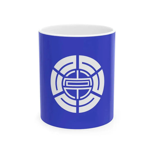 Flag of Tokoro Hokkaido 1950-2006 (Japan) White Coffee Mug 11oz - Go Mug Yourself
