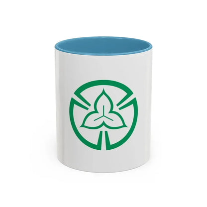 Flag of Tokorozawa Saitama Japan - Accent Coffee Mug 11oz Light Blue - Go Mug Yourself