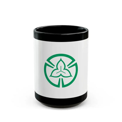Flag of Tokorozawa Saitama Japan - Black Coffee Mug 15oz - Go Mug Yourself
