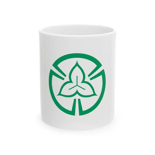 Flag of Tokorozawa Saitama (Japan) White Coffee Mug 11oz - Go Mug Yourself