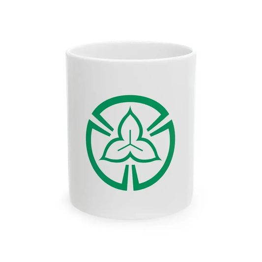 Flag of Tokorozawa Saitama Japan - White Coffee Mug 11oz - Go Mug Yourself