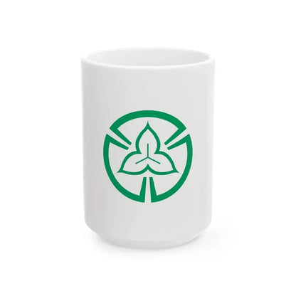Flag of Tokorozawa Saitama Japan - White Coffee Mug 15oz - Go Mug Yourself