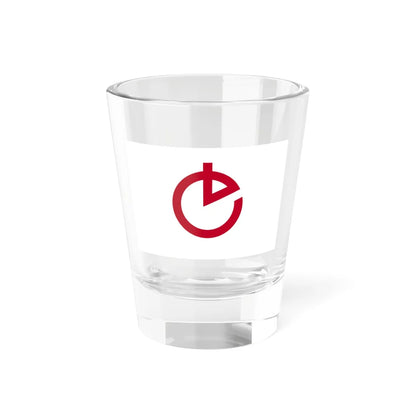 Flag of Tokunoshima Kagoshima (Japan) Shot Glass 1.5oz 1.5oz - Go Mug Yourself
