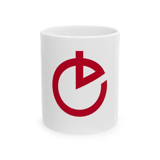 Flag of Tokunoshima Kagoshima (Japan) White Coffee Mug 11oz - Go Mug Yourself