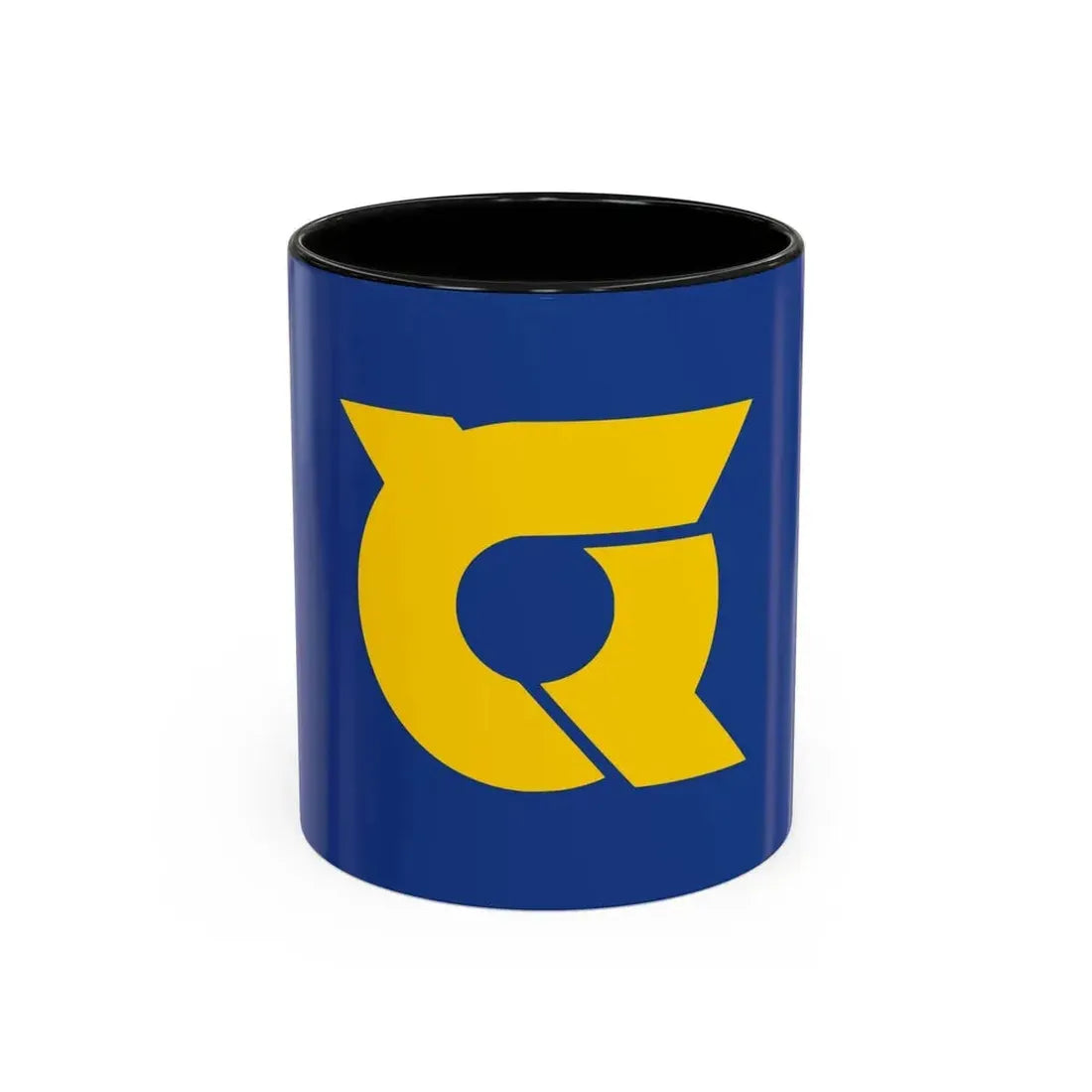 Flag of Tokushima Prefecture Japan - Accent Coffee Mug 11oz Black - Go Mug Yourself