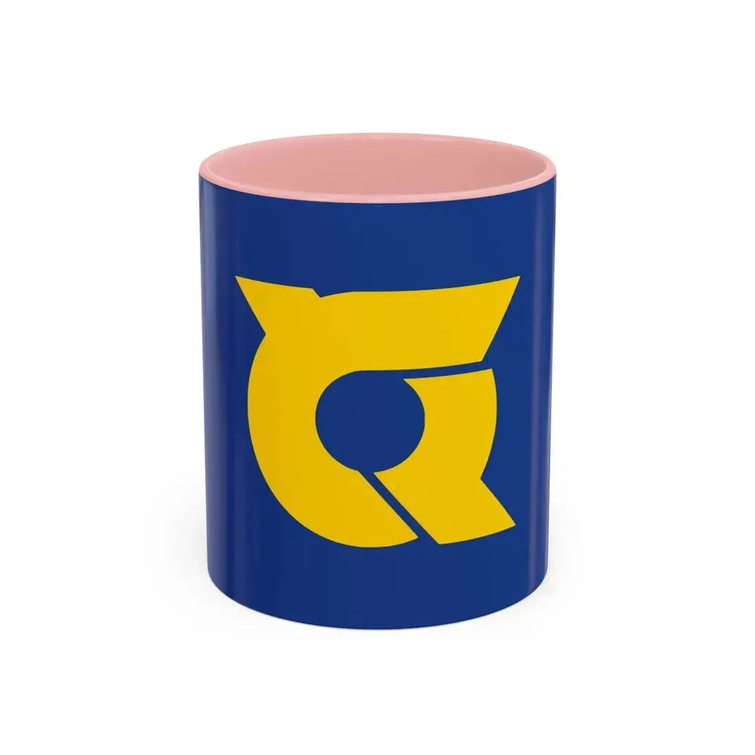 Flag of Tokushima Prefecture Japan - Accent Coffee Mug 11oz Pink - Go Mug Yourself