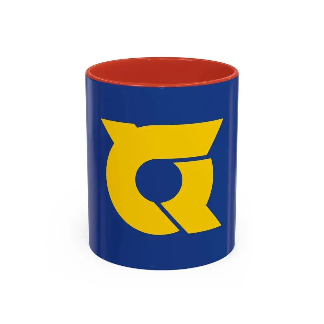 Flag of Tokushima Prefecture Japan - Accent Coffee Mug 11oz Red - Go Mug Yourself