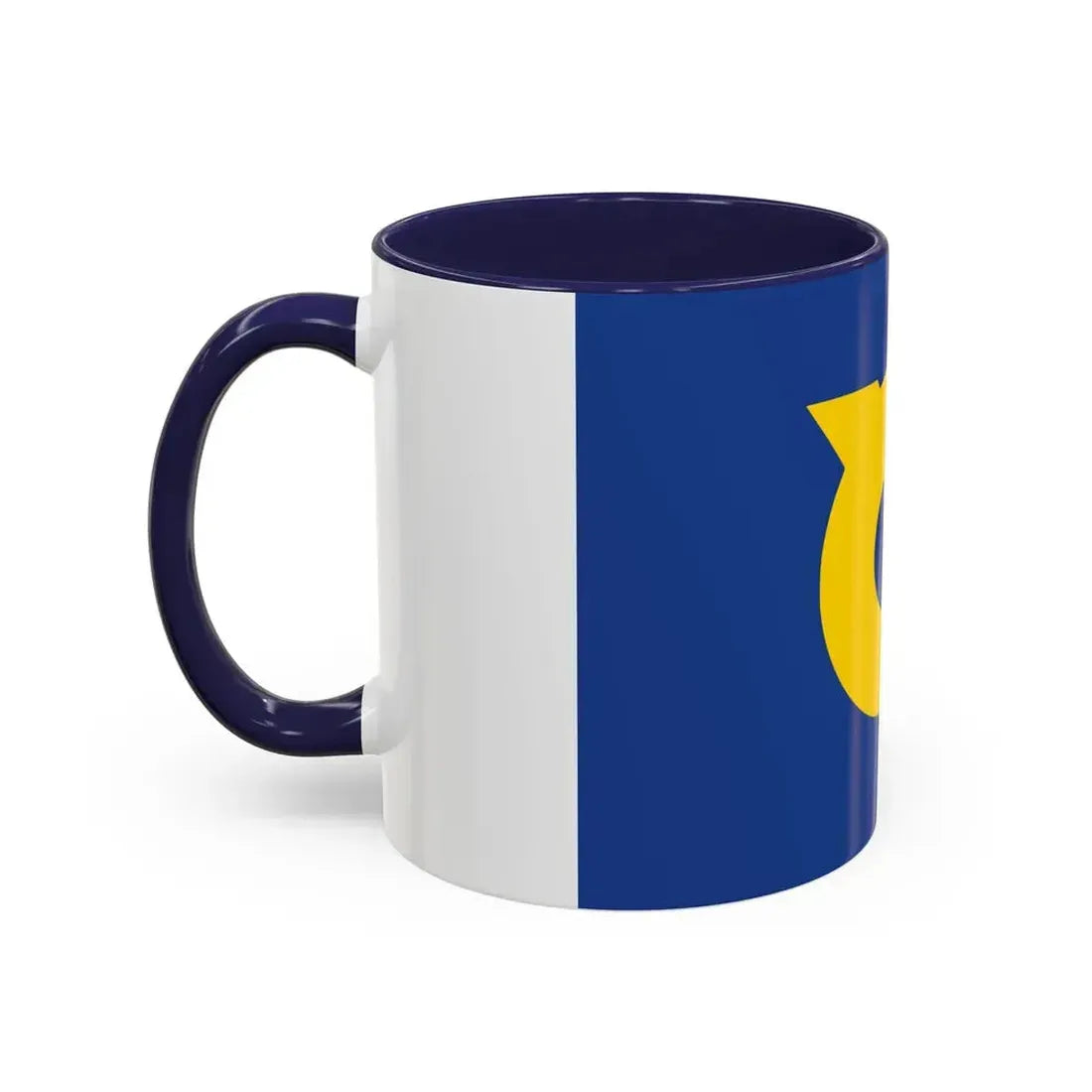 Flag of Tokushima Prefecture Japan - Accent Coffee Mug - Go Mug Yourself