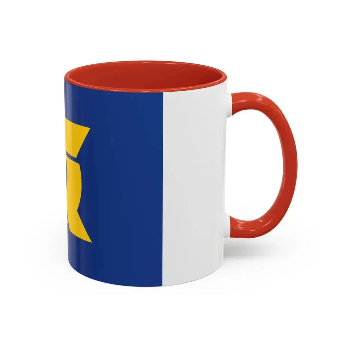 Flag of Tokushima Prefecture Japan - Accent Coffee Mug - Go Mug Yourself