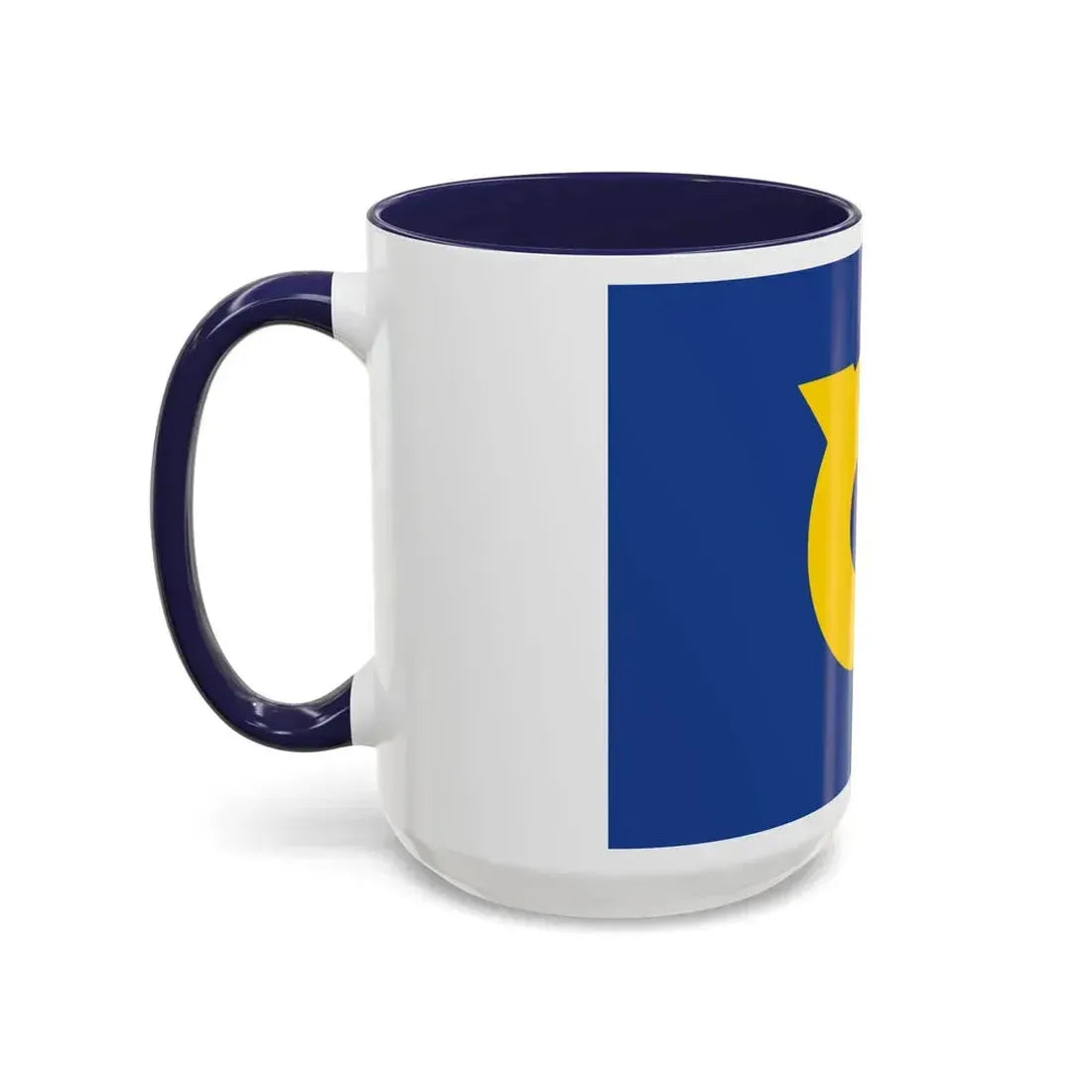 Flag of Tokushima Prefecture Japan - Accent Coffee Mug - Go Mug Yourself