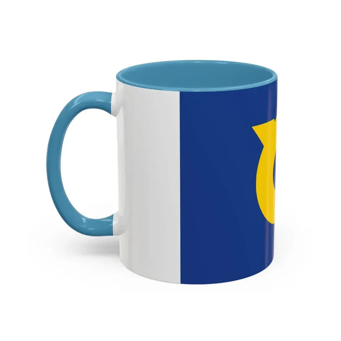 Flag of Tokushima Prefecture Japan - Accent Coffee Mug - Go Mug Yourself