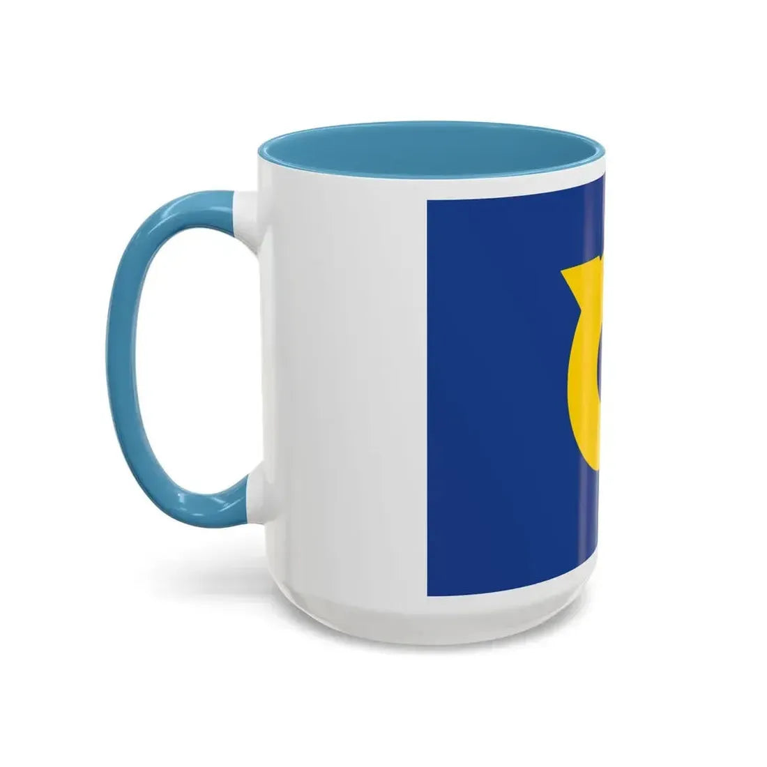 Flag of Tokushima Prefecture Japan - Accent Coffee Mug - Go Mug Yourself