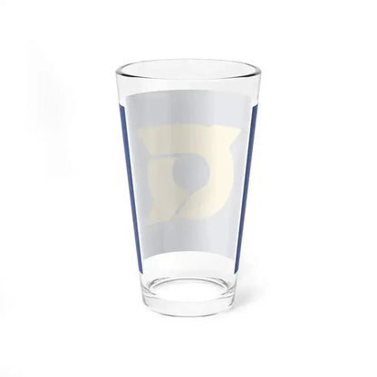 Flag of Tokushima Prefecture Japan - Pint Glass 16oz - Go Mug Yourself