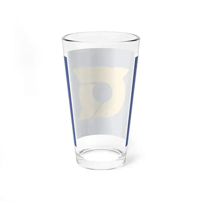 Flag of Tokushima Prefecture Japan - Pint Glass 16oz - Go Mug Yourself