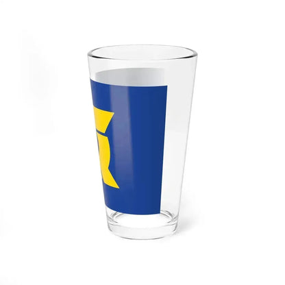 Flag of Tokushima Prefecture Japan - Pint Glass 16oz - Go Mug Yourself