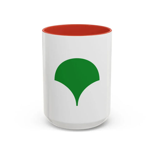 Flag of Tokyo Japan - Accent Coffee Mug 15oz Red - Go Mug Yourself