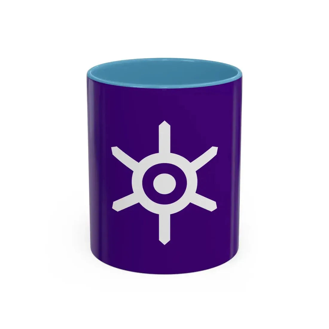 Flag of Tokyo Metropolis Japan - Accent Coffee Mug 11oz Light Blue - Go Mug Yourself