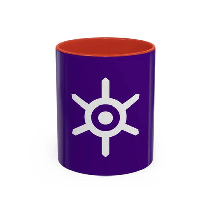 Flag of Tokyo Metropolis Japan - Accent Coffee Mug 11oz Red - Go Mug Yourself