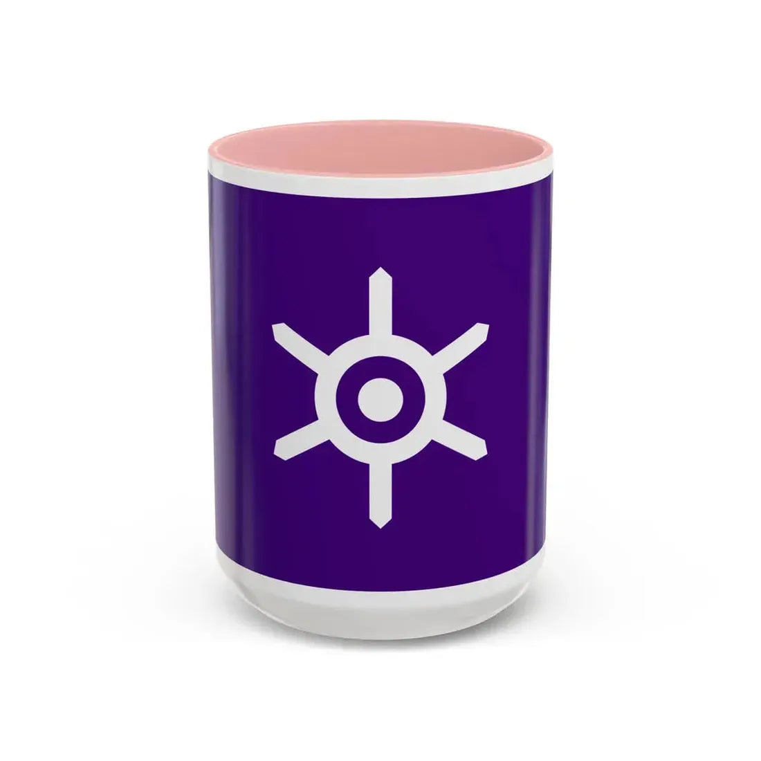 Flag of Tokyo Metropolis Japan - Accent Coffee Mug 15oz Pink - Go Mug Yourself