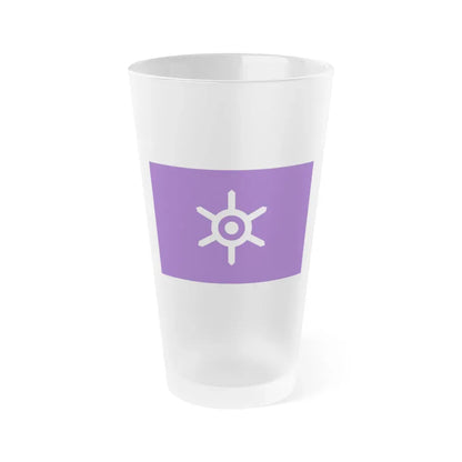 Flag of Tokyo Metropolis Japan - Frosted Pint Glass 16oz 16oz Frosted - Go Mug Yourself