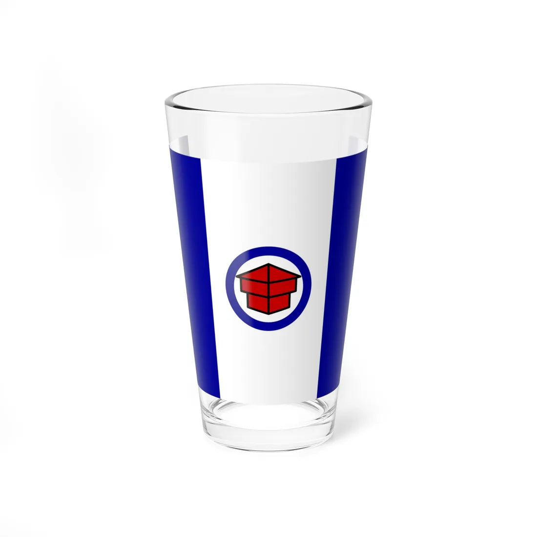 Flag of Toledo Ohio 1909-1994 (United States) Pint Glass 16oz 16oz - Go Mug Yourself