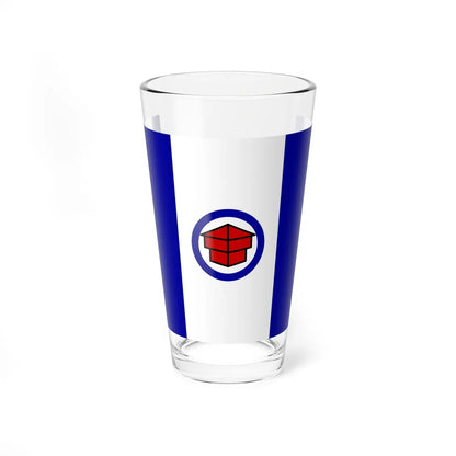 Flag of Toledo Ohio 1909-1994 (United States) Pint Glass 16oz 16oz - Go Mug Yourself