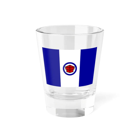 Flag of Toledo Ohio 1909-1994 (United States) Shot Glass 1.5oz 1.5oz - Go Mug Yourself