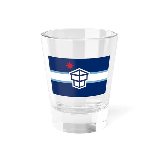 Flag of Toledo Ohio 2025 (United States) Shot Glass 1.5oz 1.5oz - Go Mug Yourself