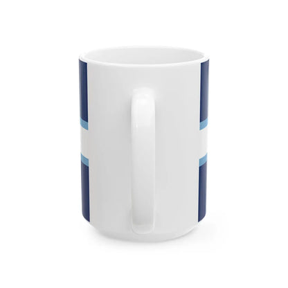 Flag of Toledo Ohio 2025 (United States) White Coffee Mug - Go Mug Yourself