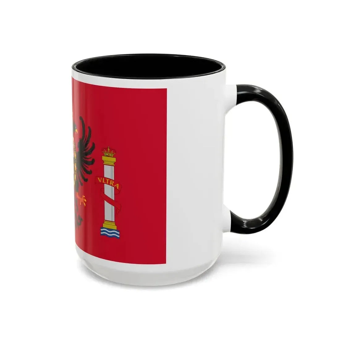Flag of Toledo Spain - Accent Coffee Mug - Go Mug Yourself