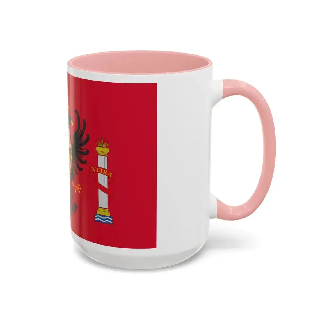 Flag of Toledo Spain - Accent Coffee Mug - Go Mug Yourself