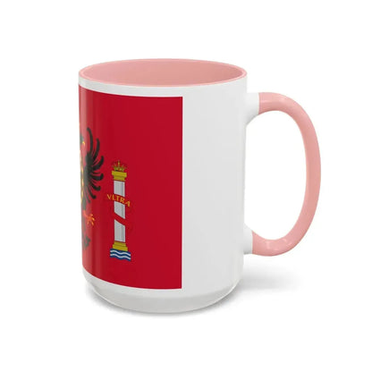 Flag of Toledo Spain - Accent Coffee Mug - Go Mug Yourself