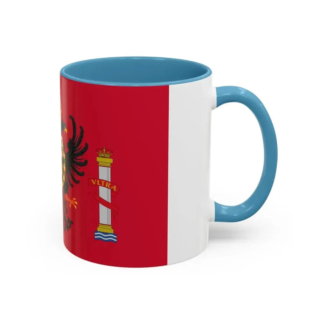 Flag of Toledo Spain - Accent Coffee Mug - Go Mug Yourself