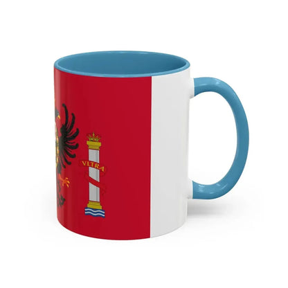 Flag of Toledo Spain - Accent Coffee Mug - Go Mug Yourself