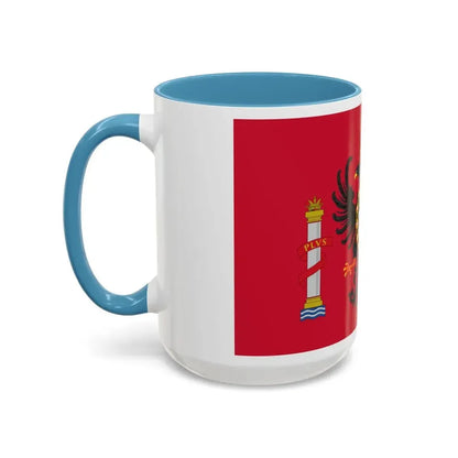 Flag of Toledo Spain - Accent Coffee Mug - Go Mug Yourself