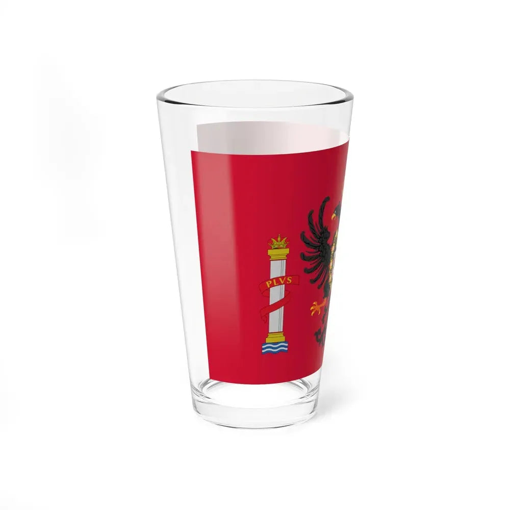 Flag of Toledo Spain - Pint Glass 16oz - Go Mug Yourself