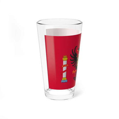 Flag of Toledo Spain - Pint Glass 16oz - Go Mug Yourself