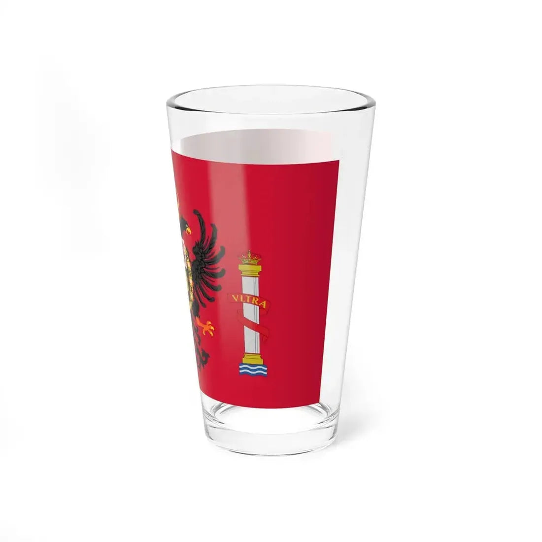 Flag of Toledo Spain - Pint Glass 16oz - Go Mug Yourself