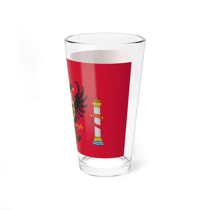 Flag of Toledo Spain - Pint Glass 16oz - Go Mug Yourself