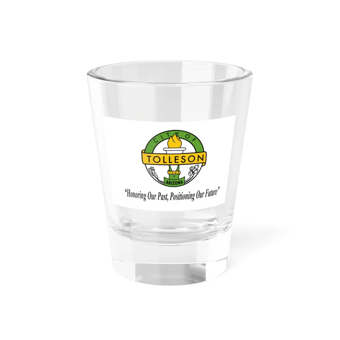 Flag of Tolleson Arizona (United States) Shot Glass 1.5oz 1.5oz - Go Mug Yourself