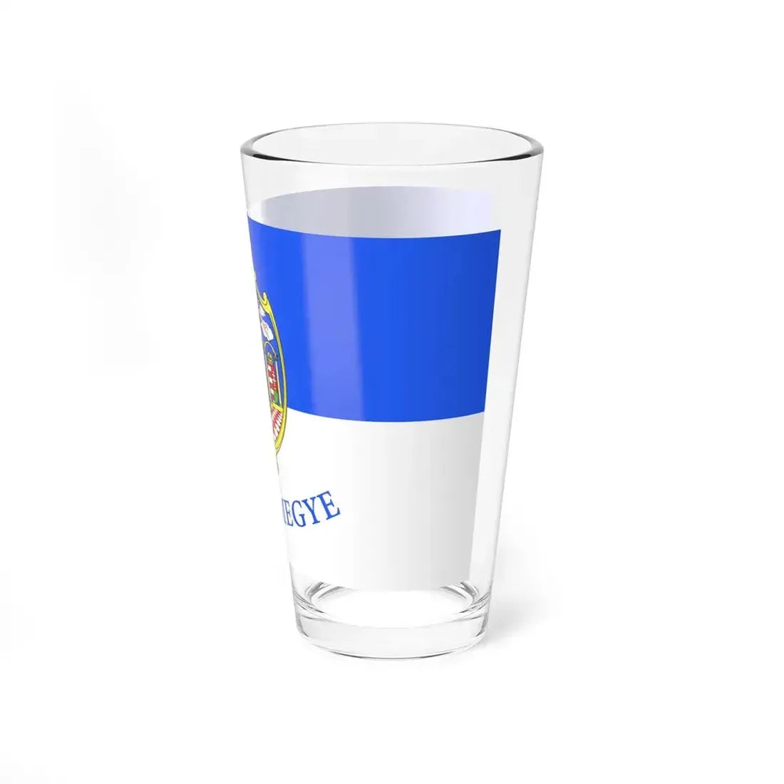 Flag of Tolna County Hungary - Pint Glass 16oz - Go Mug Yourself