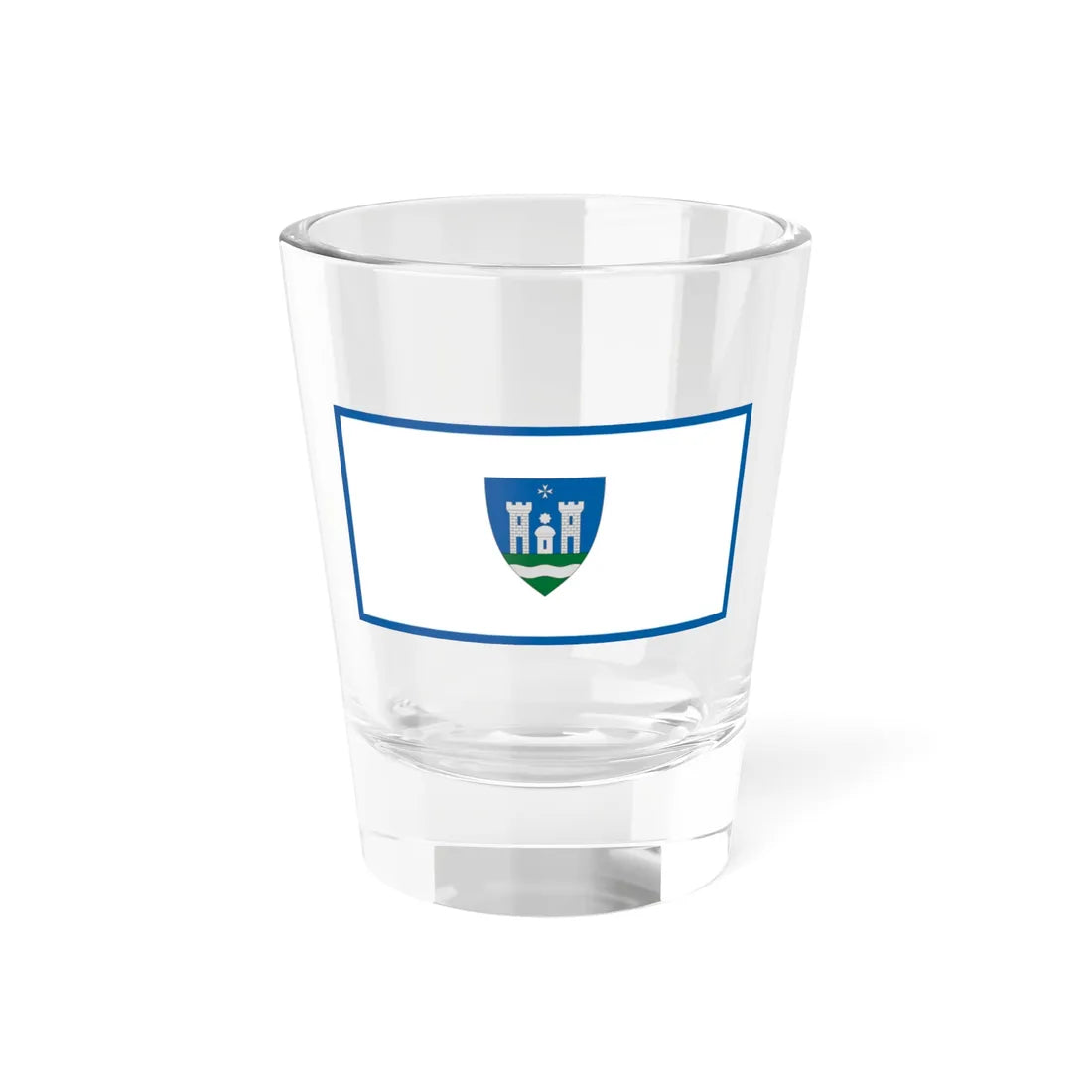 Flag of Tolna (Hungary) Shot Glass 1.5oz 1.5oz - Go Mug Yourself