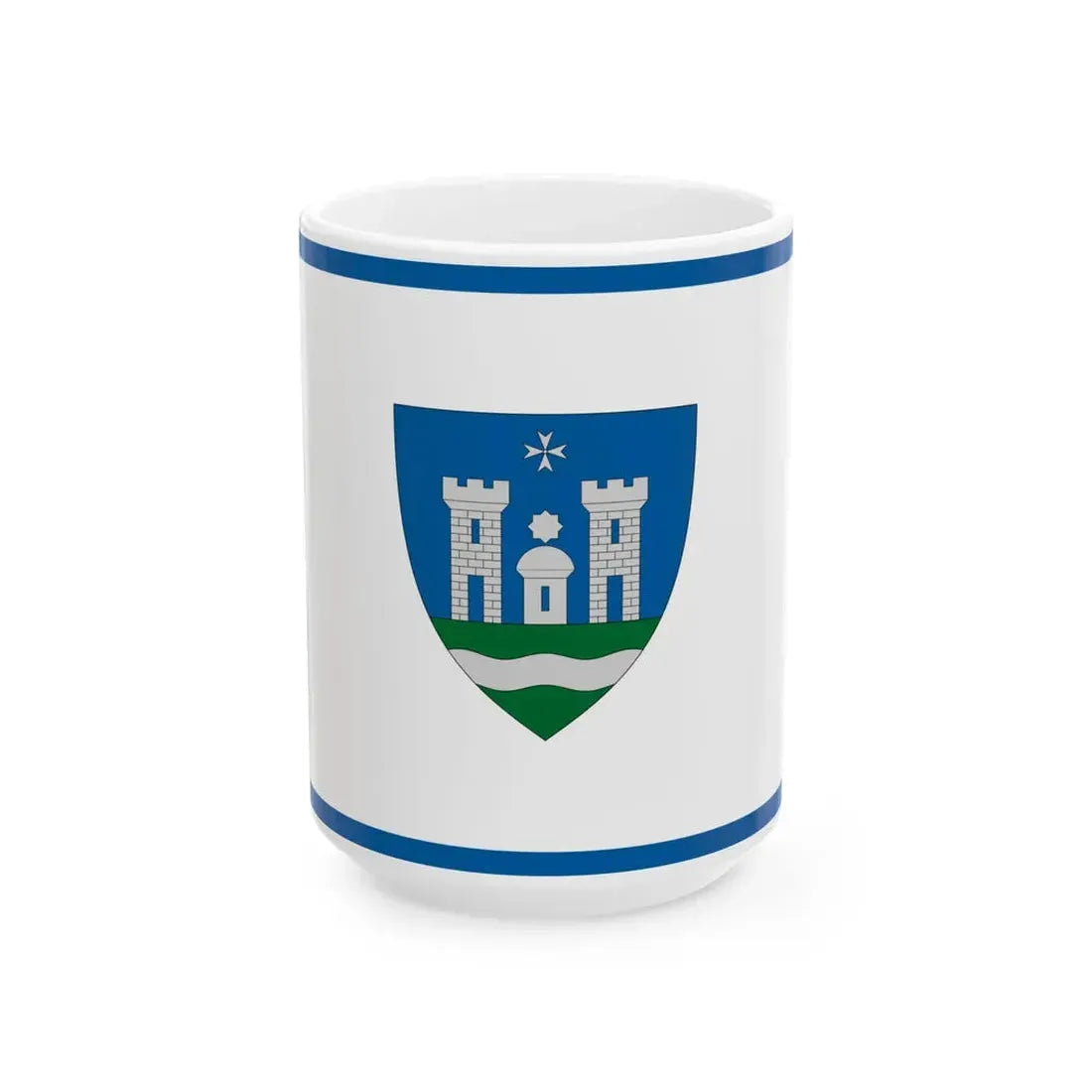 Flag of Tolna (Hungary) White Coffee Mug 15oz - Go Mug Yourself