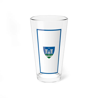 Flag of Tolna vertical (Hungary) Pint Glass 16oz 16oz - Go Mug Yourself