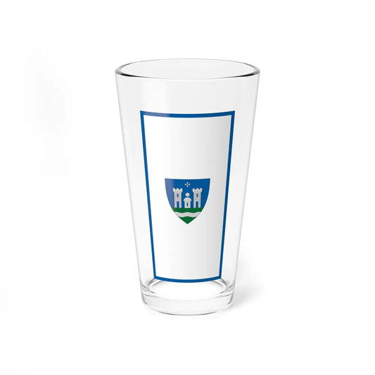Flag of Tolna vertical (Hungary) Pint Glass 16oz 16oz - Go Mug Yourself