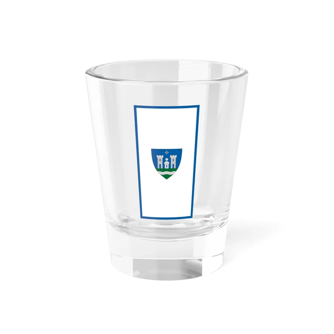 Flag of Tolna vertical (Hungary) Shot Glass 1.5oz 1.5oz - Go Mug Yourself