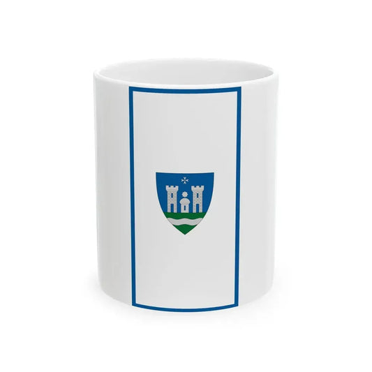 Flag of Tolna vertical (Hungary) White Coffee Mug 11oz - Go Mug Yourself