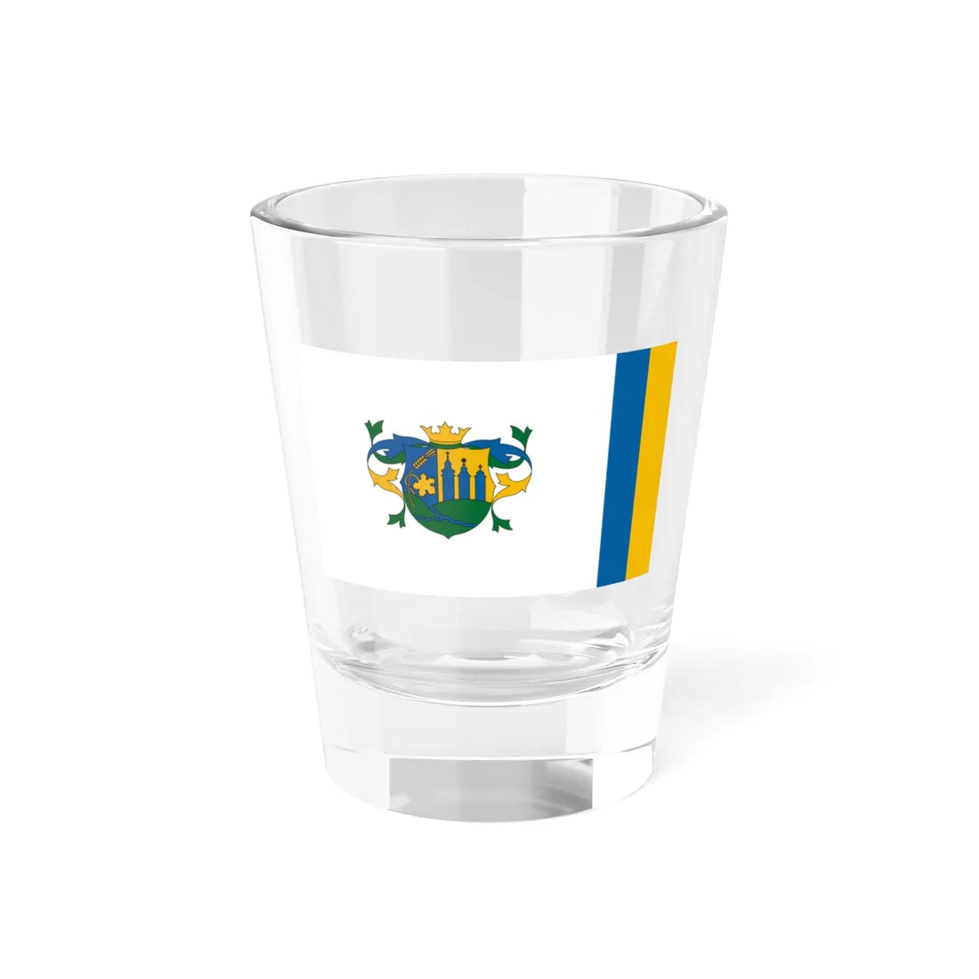 Flag of Tolnanemedi (Hungary) Shot Glass 1.5oz 1.5oz - Go Mug Yourself